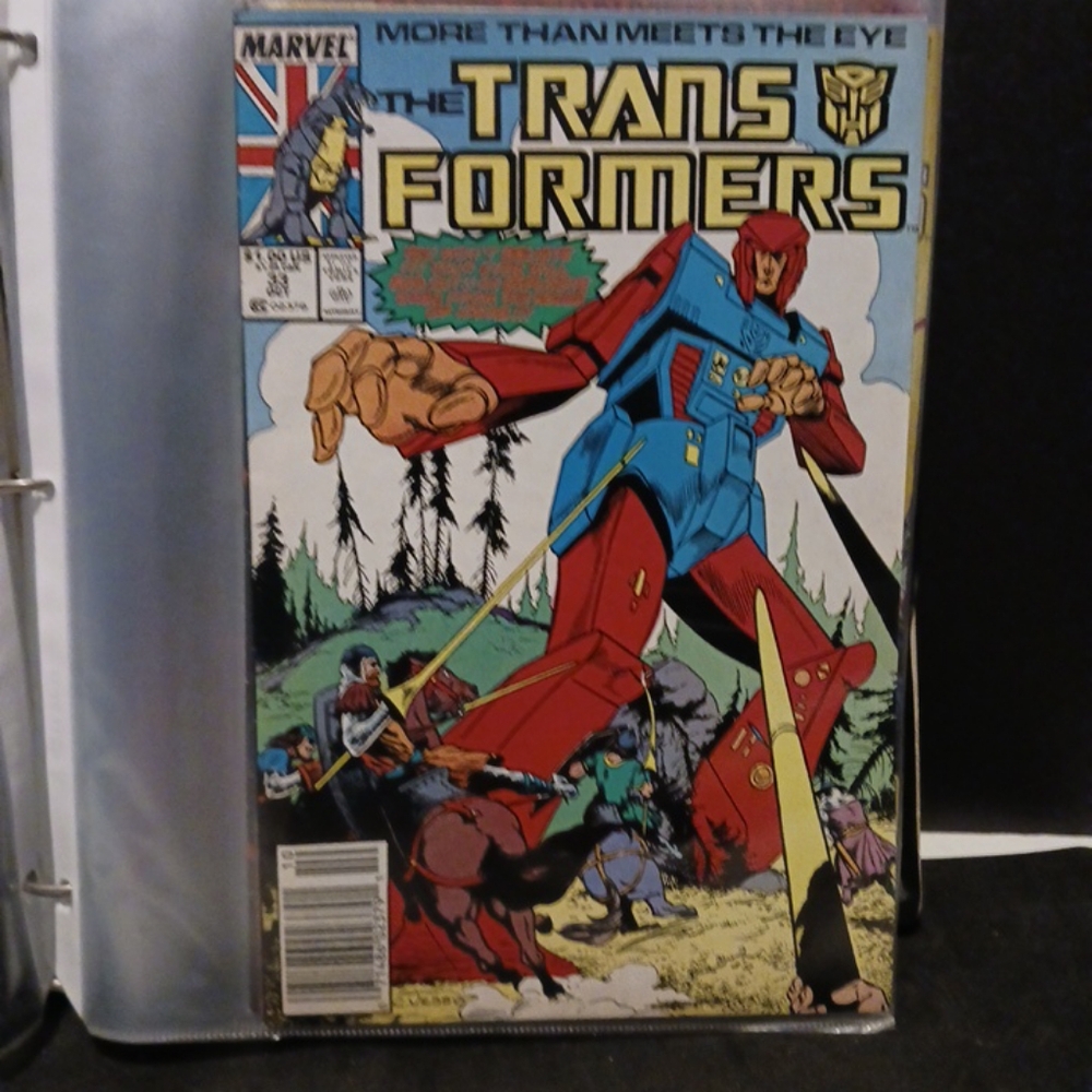 Marvel Transformers Comic Book